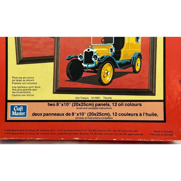 Parker Paint by number kit, vintage pbn kit, Gallery Series,  new old stock 70s - Picture 4 of 10